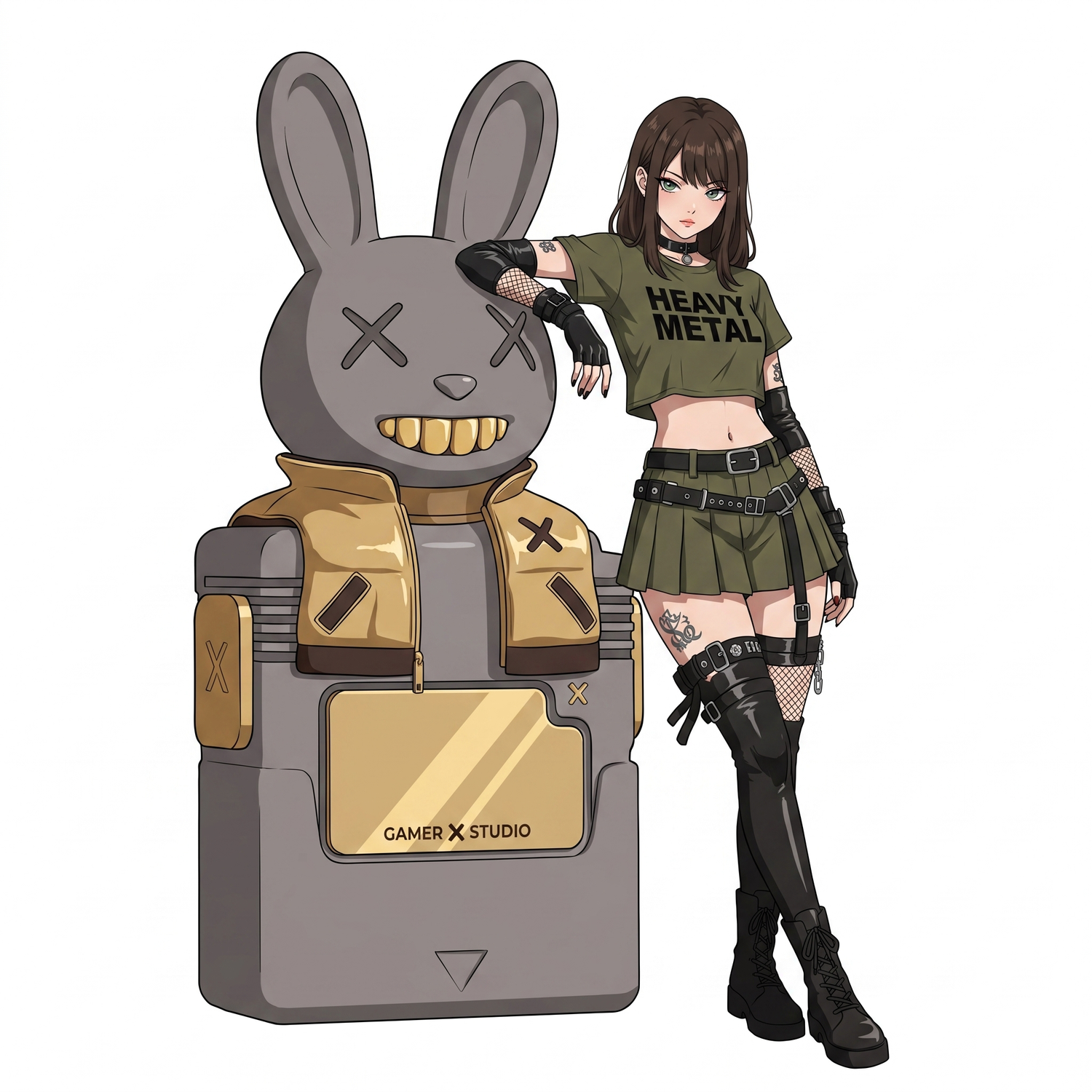 Grey Gold Bo